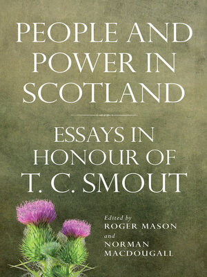 cover image of People and Power in Scotland